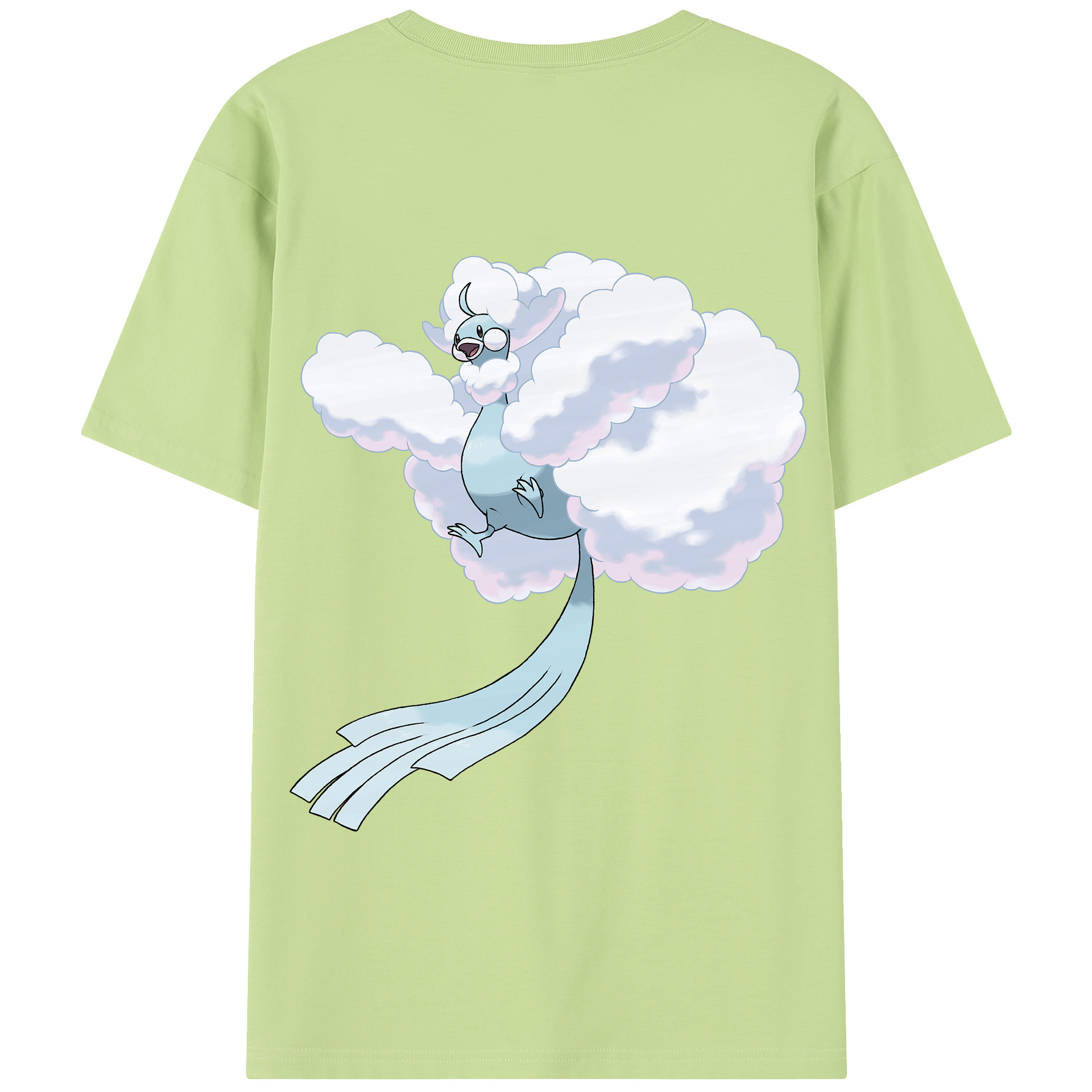 （画像用） ポケットモンスター Pokémon 綿100％半袖Tシャツ（背面プリント）